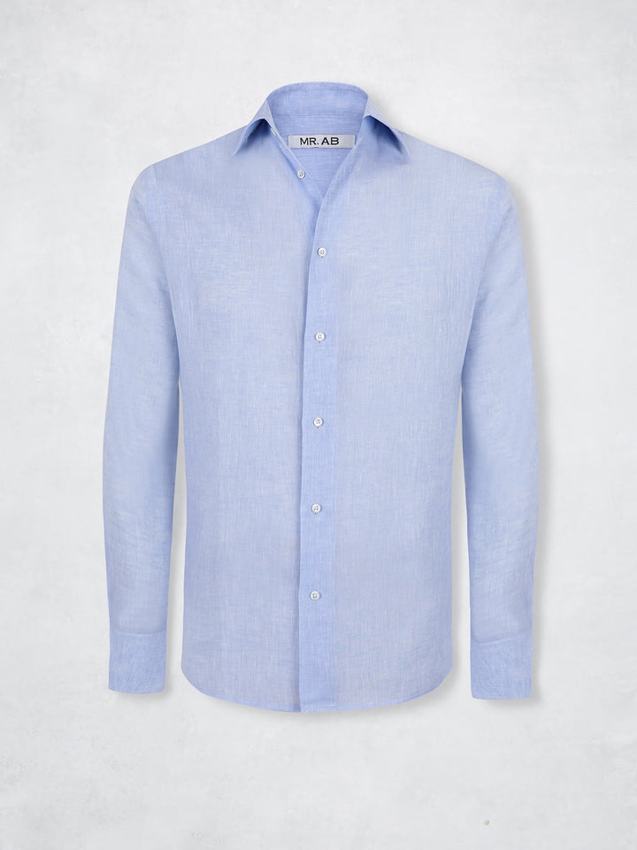 LINEN SHIRT BLUE