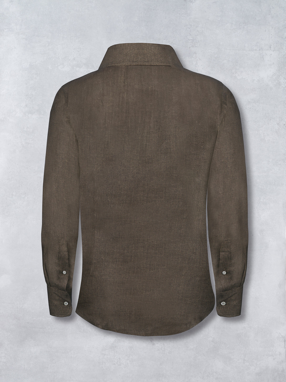 LINEN POCKET SHIRT TAUPE