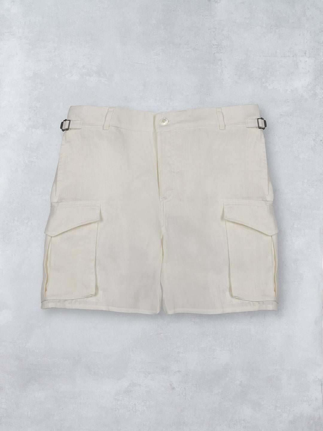 LINEN SHORTS CRU