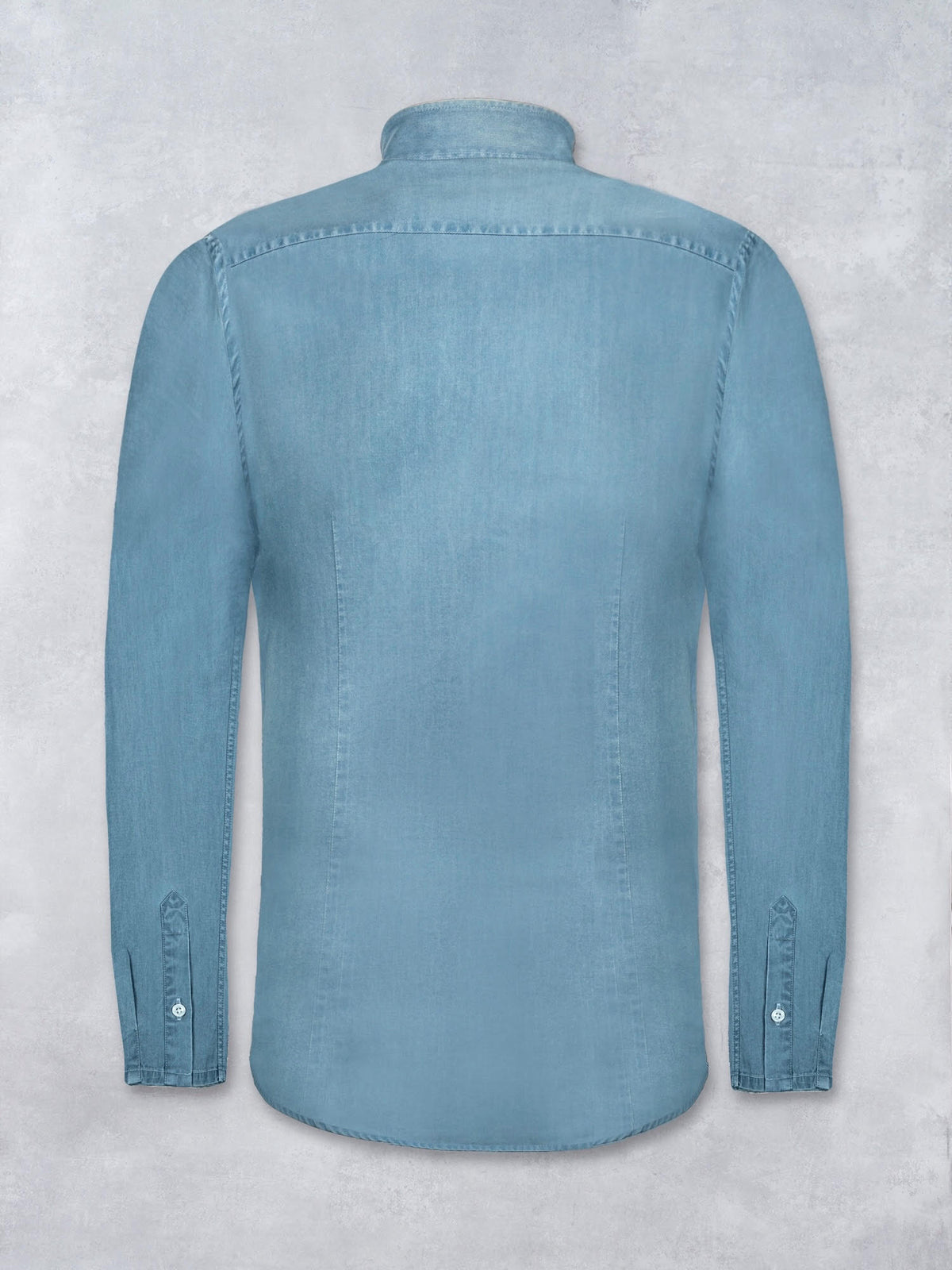 MAO DENIM SHIRT BLUE