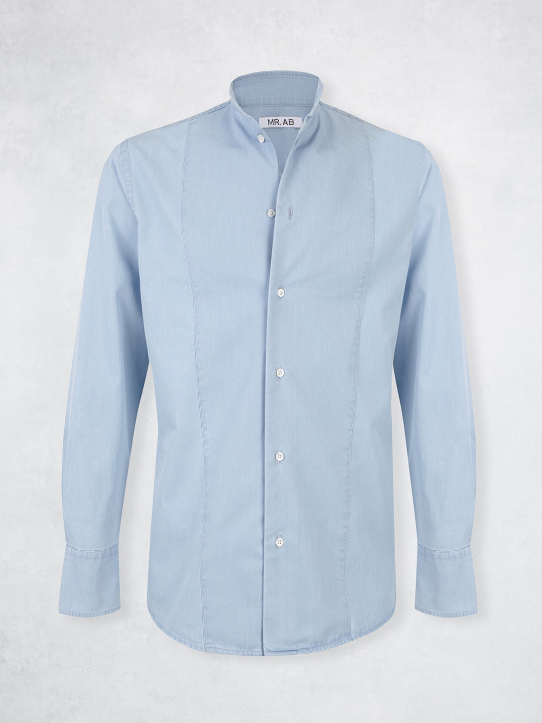 MAO DENIM SHIRT I BLUE