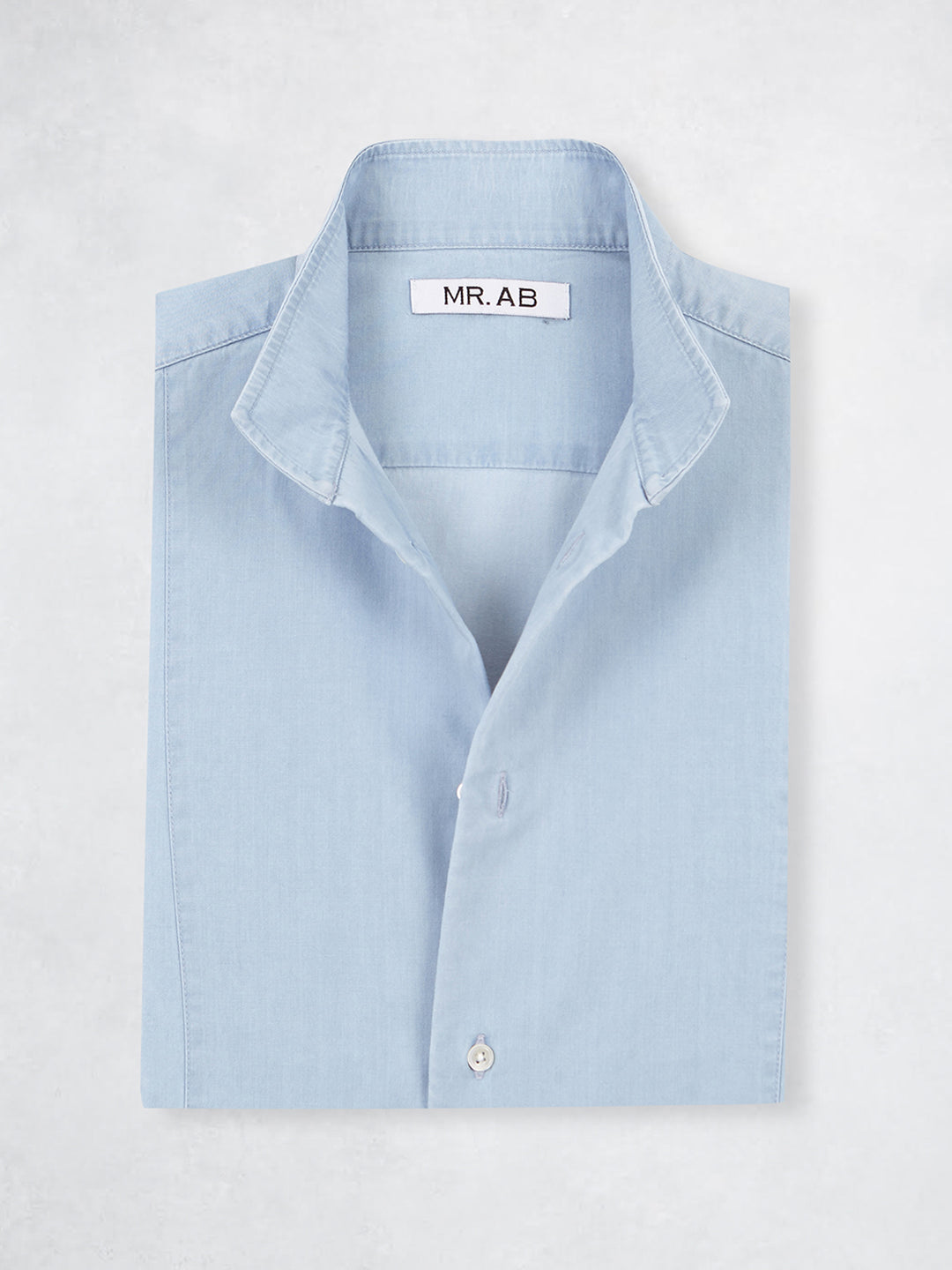 MAO DENIM SHIRT I BLUE