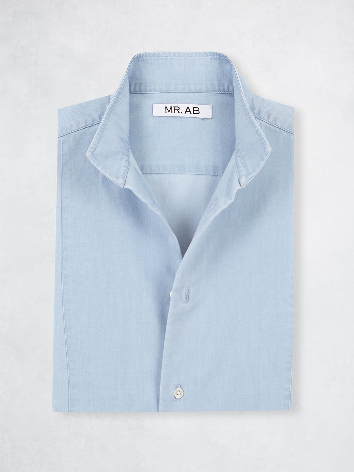 MAO DENIM SHIRT I BLUE