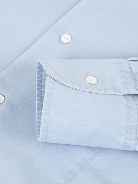 MAO DENIM SHIRT I BLUE