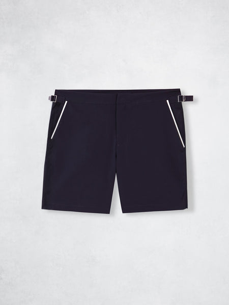 PIPING SWIMSUIT NAVY