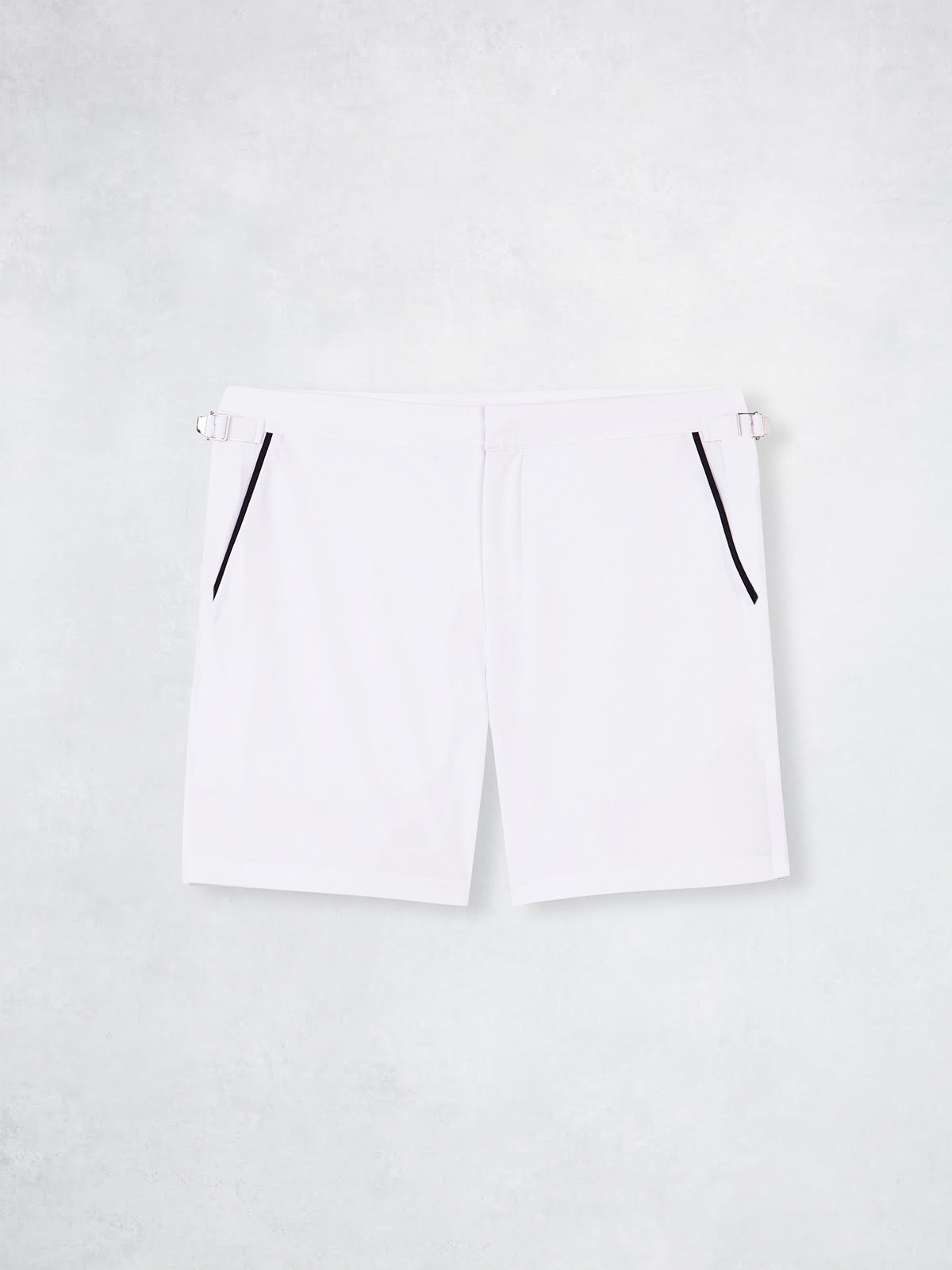 PIPING SWIMSUIT WHITE