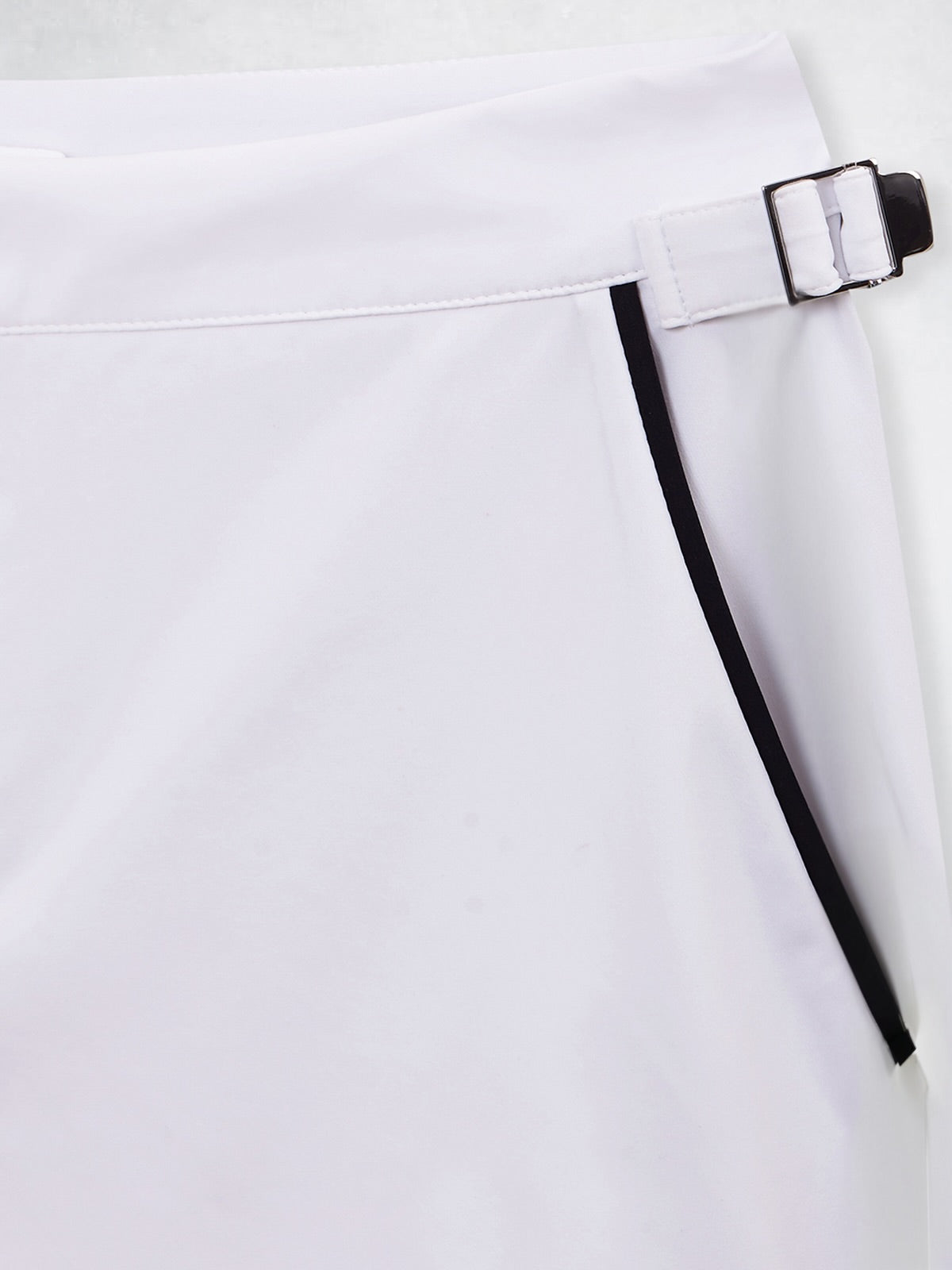 PIPING SWIMSUIT WHITE