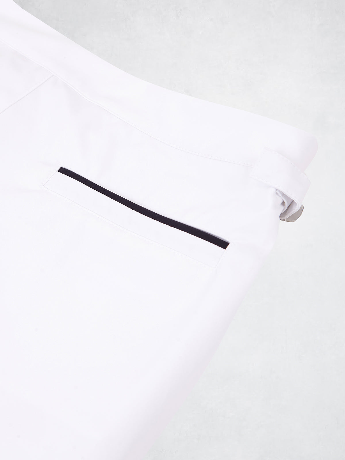 PIPING SWIMSUIT WHITE