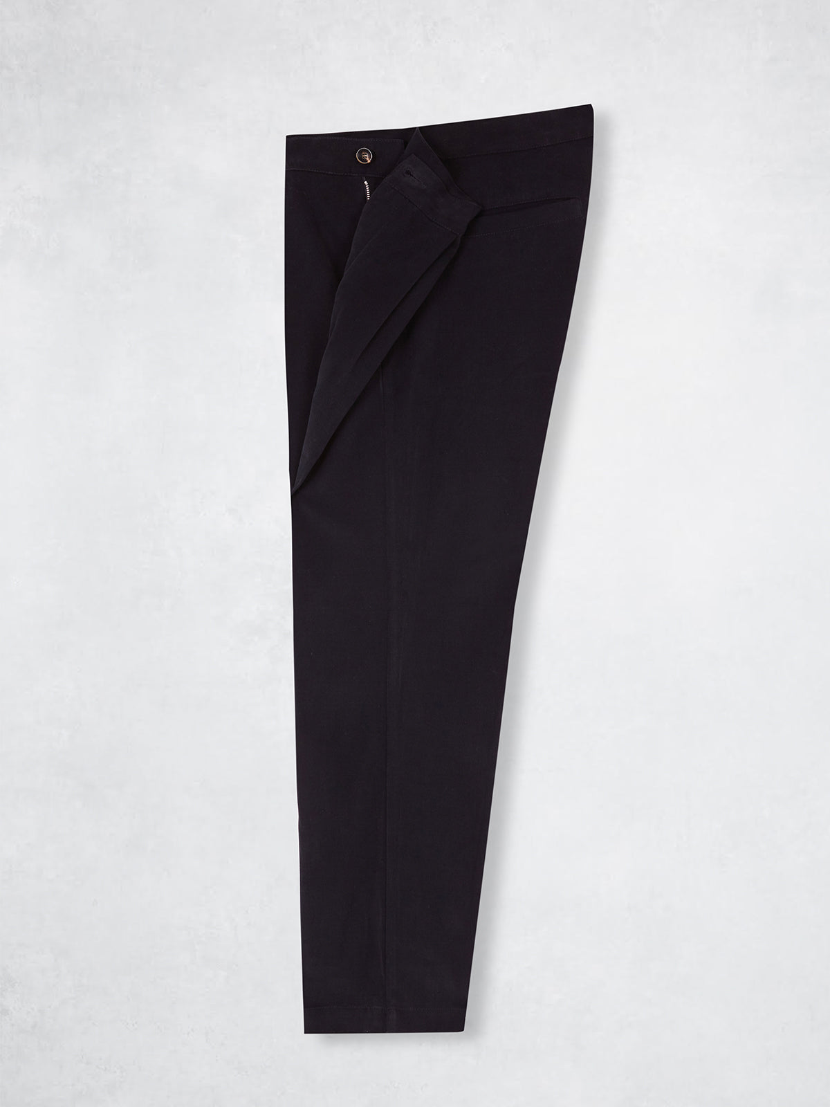 PLEATED CHINO PANT NAVY