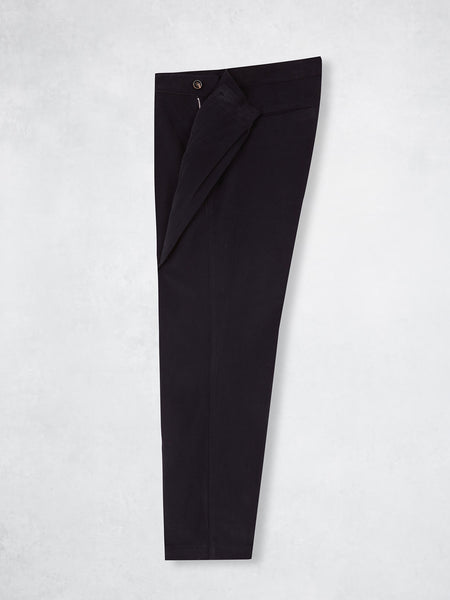 PLEATED CHINO PANT NAVY