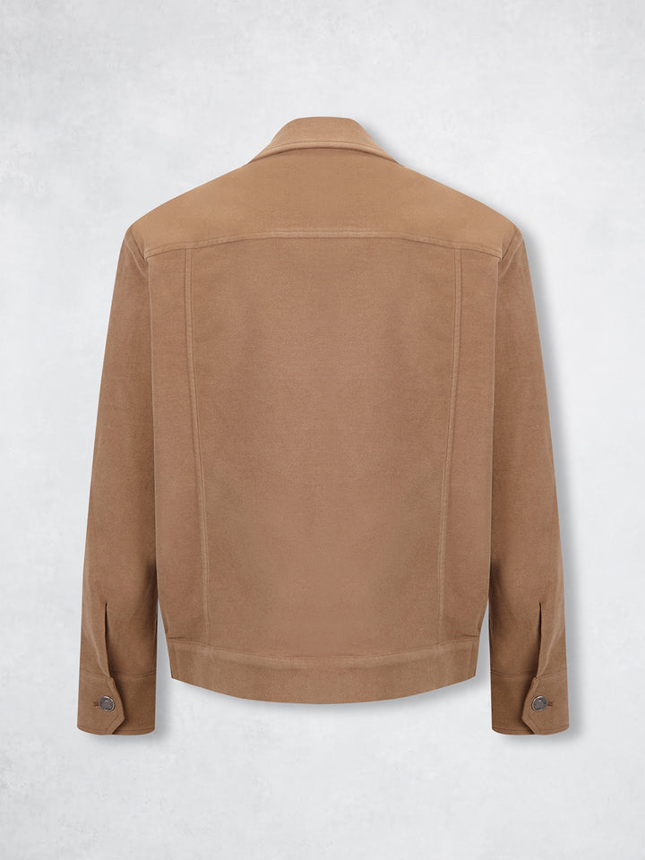 POCKET JACKET BROWN