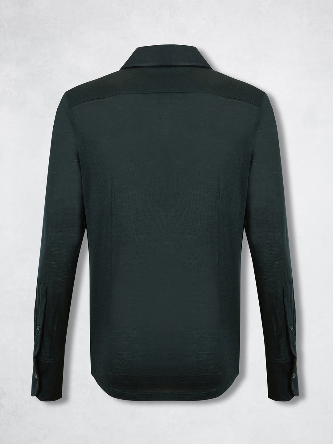 EXTRAFINE MERINO POLO GREEN