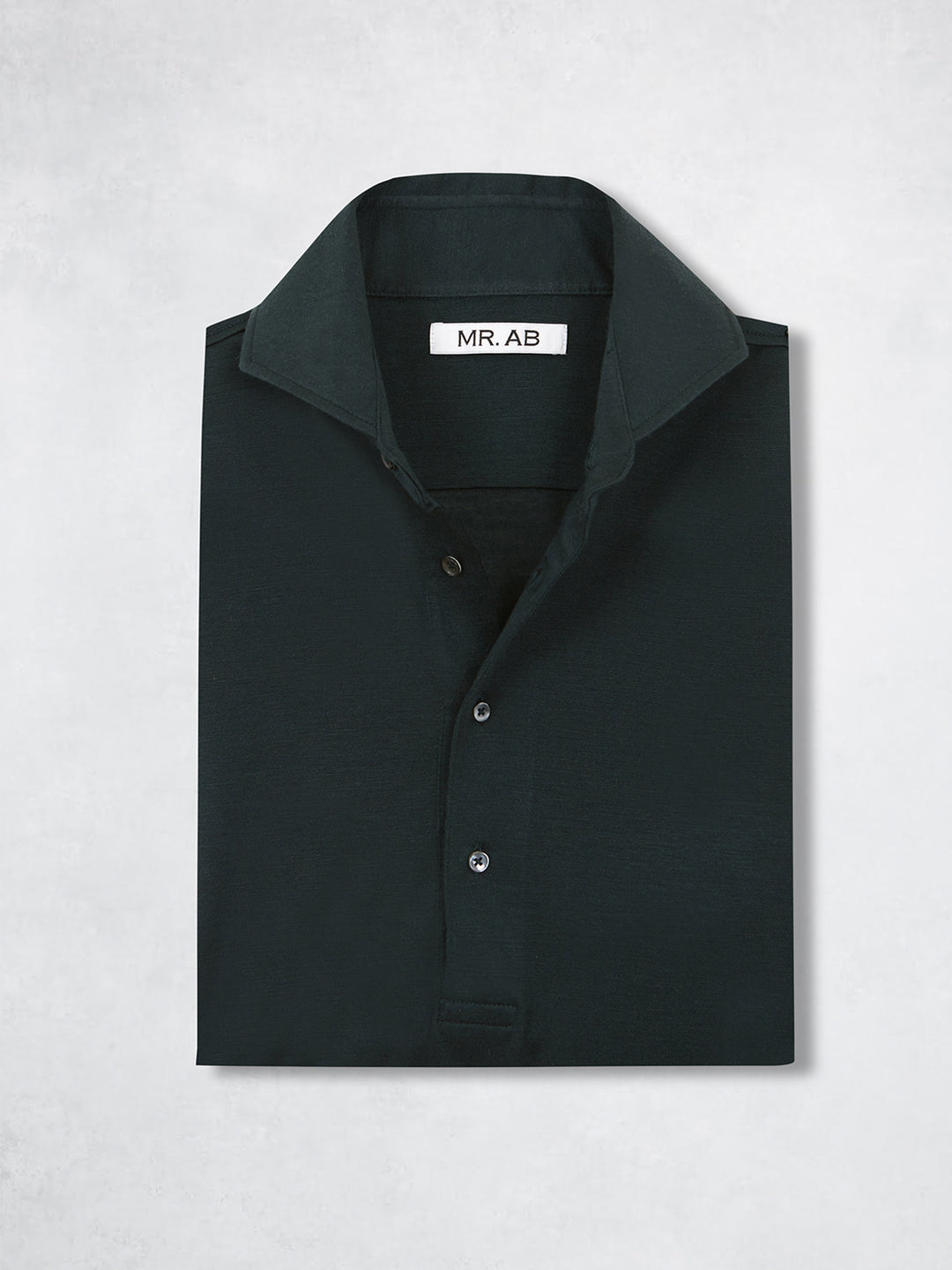 EXTRAFINE MERINO POLO GREEN