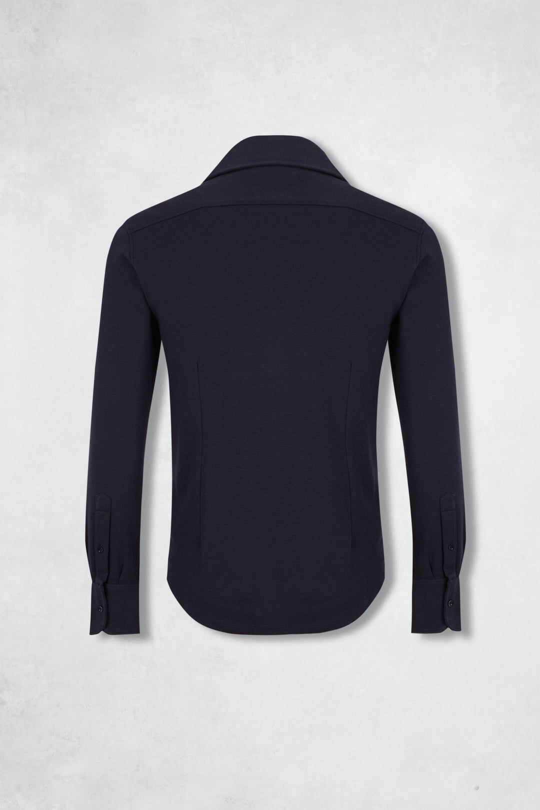 PIQUE CASHMERE POLO NAVY