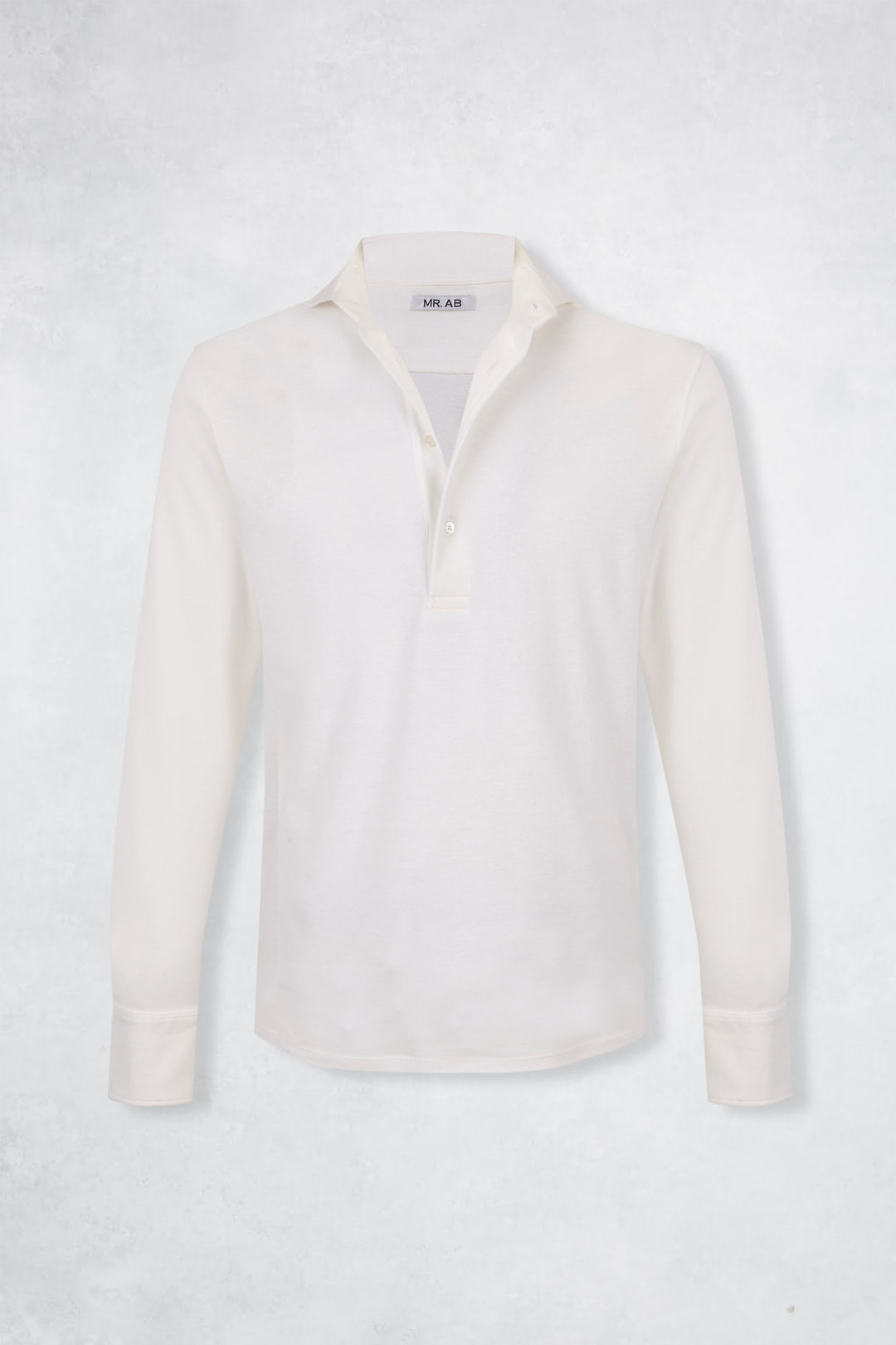 PIQUE CASHMERE POLO CRU