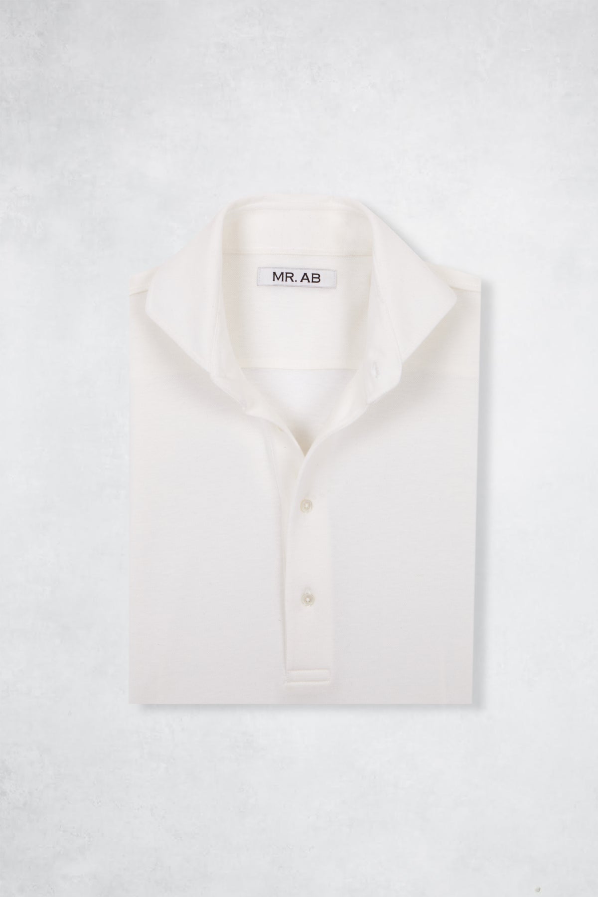 PIQUE CASHMERE POLO CRU