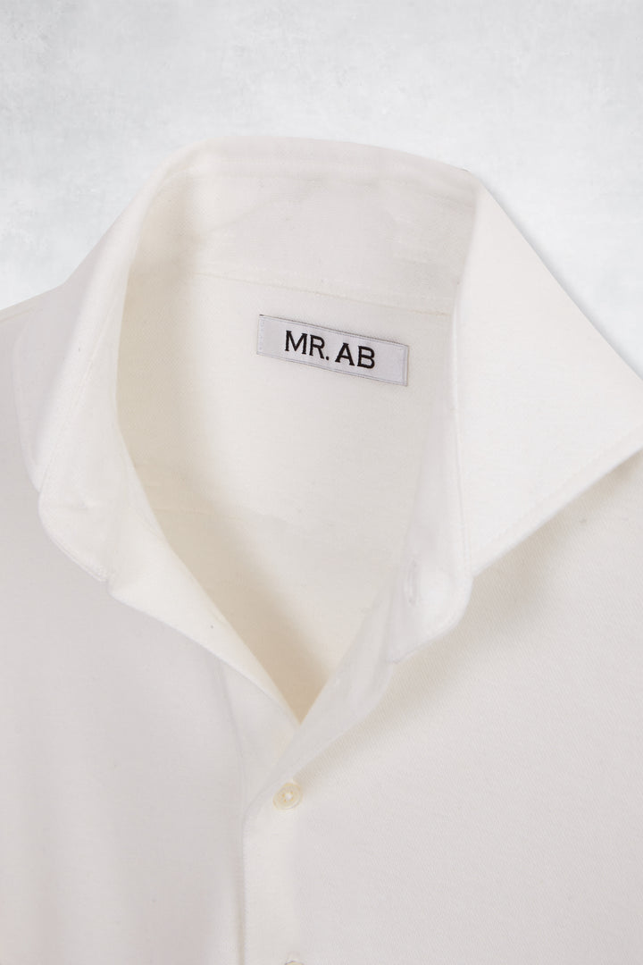 PIQUE CASHMERE POLO CRU