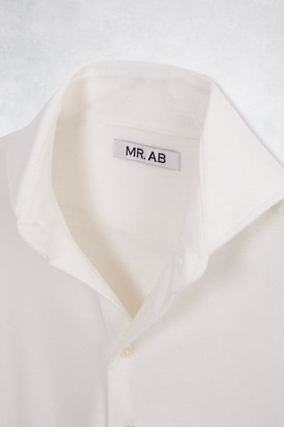 PIQUE CASHMERE POLO CRU