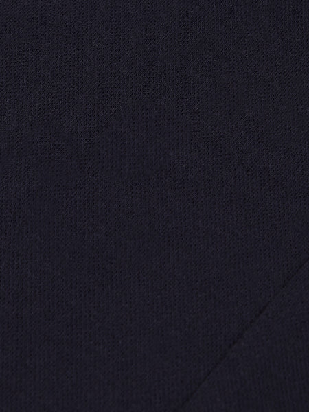 PIQUE CASHMERE SHIRT NAVY