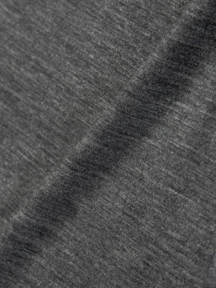 EXTRAFINE MERINO POLO GREY