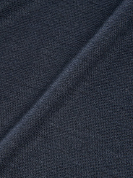 EXTRAFINE MERINO POLO NAVY