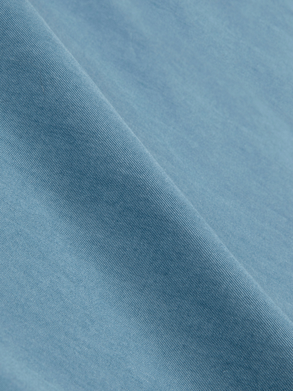 SNAP DENIM SHIRT BLUE