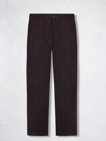 STRAIGHT FLANNEL PANT GREY