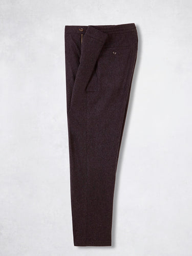 STRAIGHT FLANNEL PANT GREY