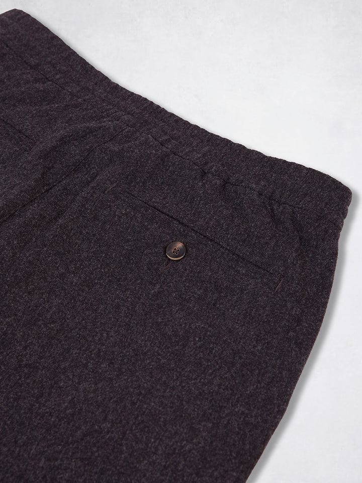 STRAIGHT FLANNEL PANT GREY