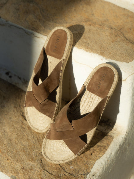 SUEDE SANDAL