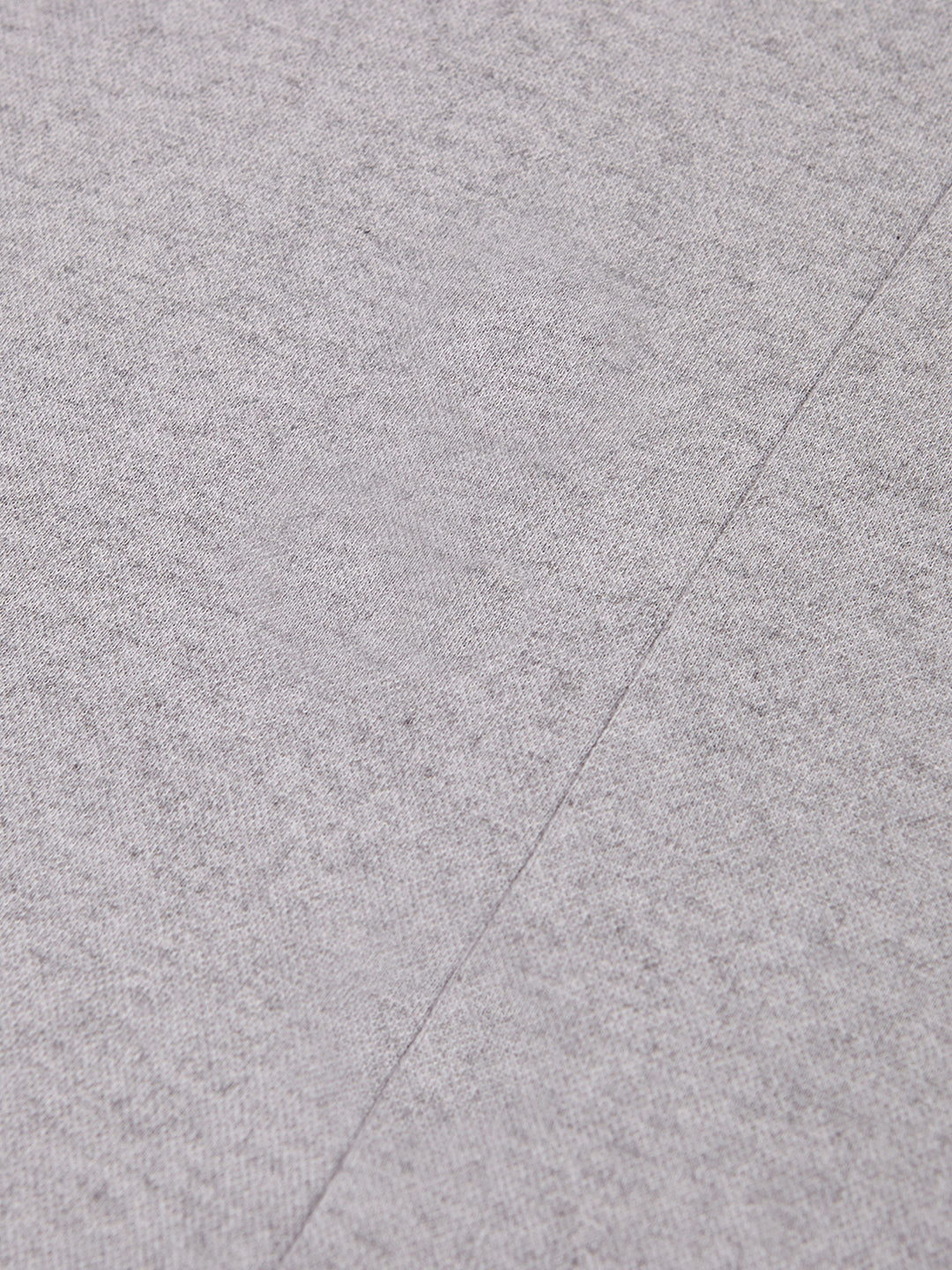 PIQUE CASHMERE POLO GREY MELANGE