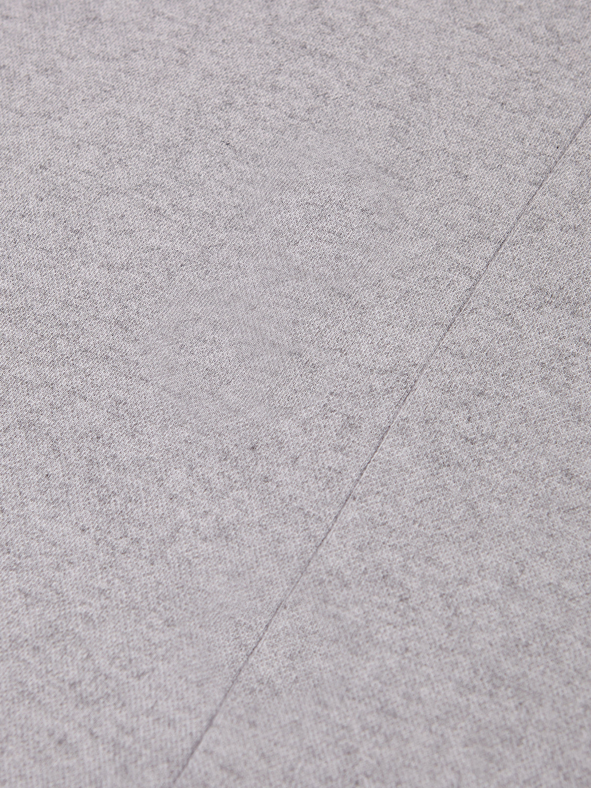 PIQUE CASHMERE POLO GREY MELANGE