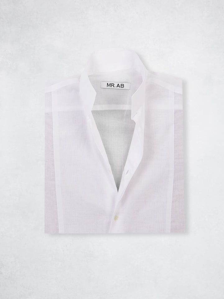 ULTRALIGHT MAO SHIRT WHITE