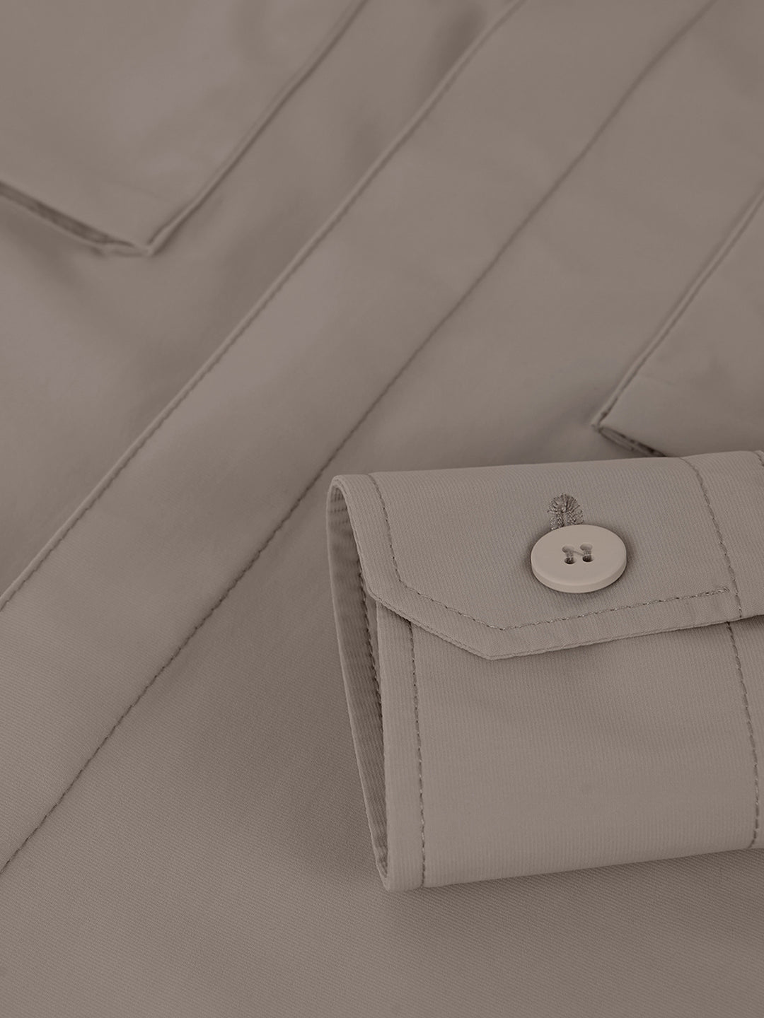 TRAVEL OVERSHIRT BEIGE