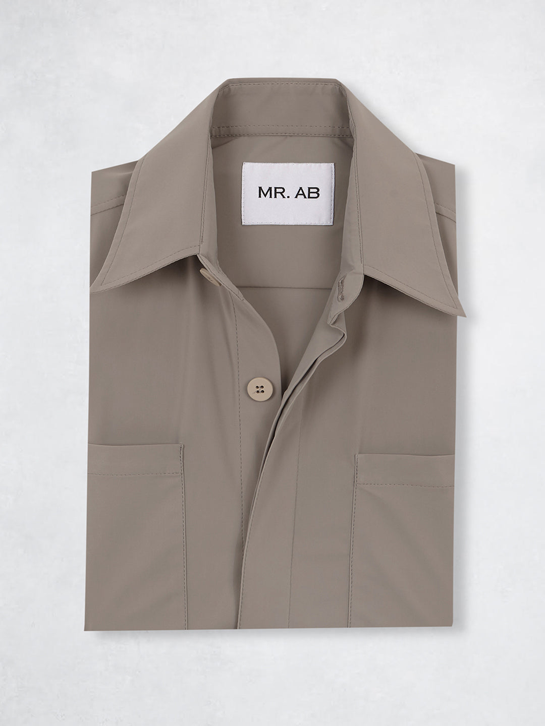 TRAVEL OVERSHIRT BEIGE
