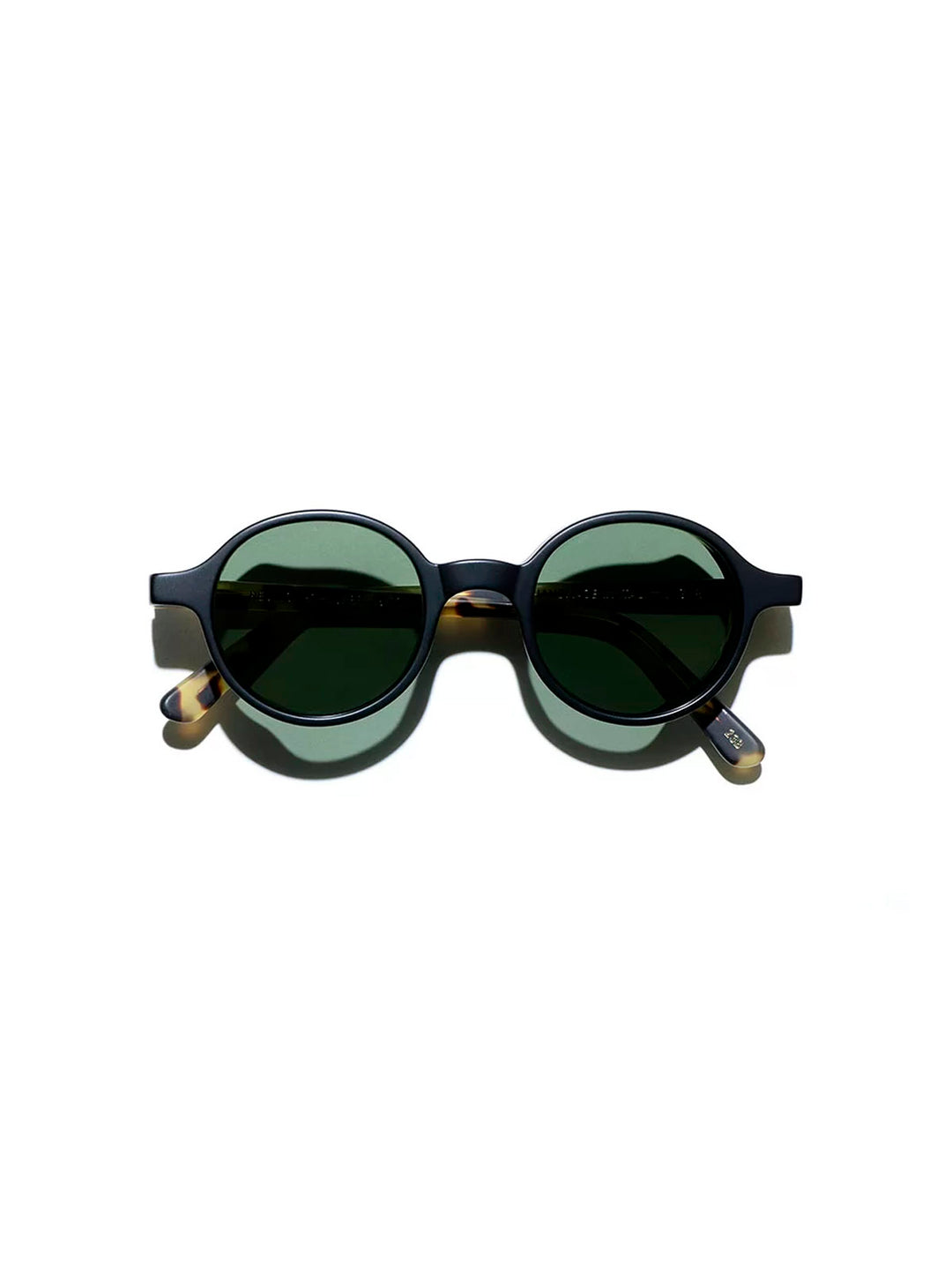 L.G.R REUNION EXPLORER BLACK MATT HAVANA TARTARUGATO MATT 23B FLAT GREEN