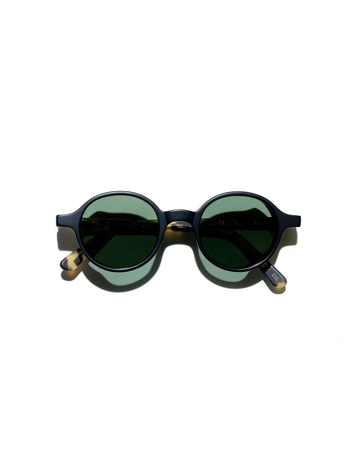 L.G.R REUNION EXPLORER BLACK MATT HAVANA TARTARUGATO MATT 23B FLAT GREEN