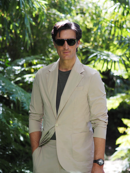TRAVEL BLAZER BEIGE