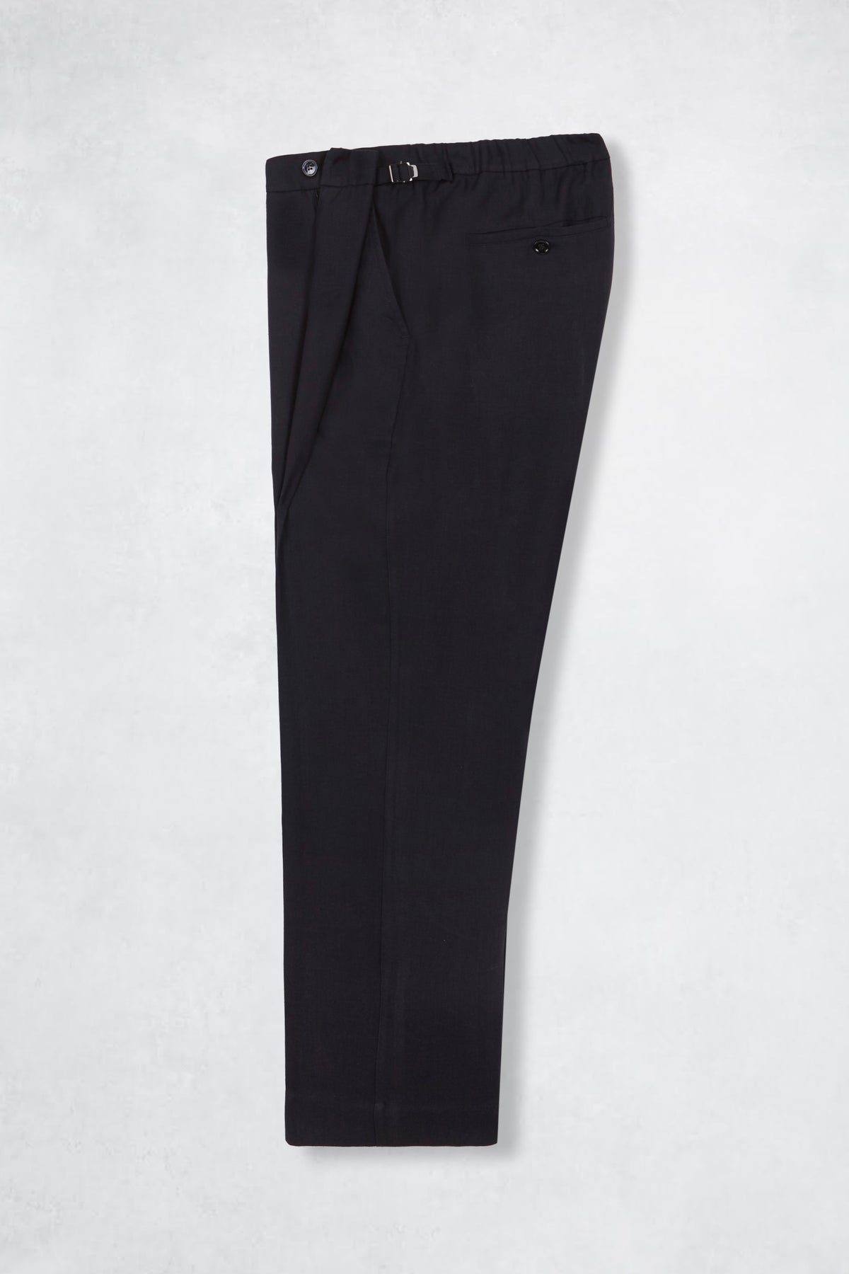 TRAVEL LINEN PANT NAVY