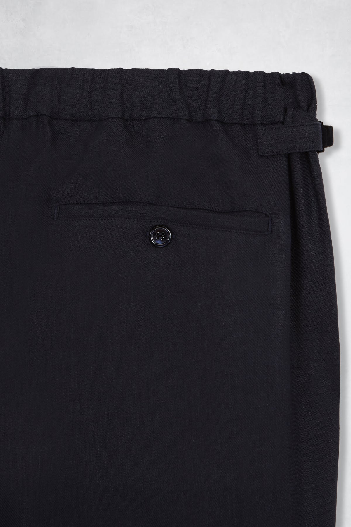 TRAVEL LINEN PANT NAVY
