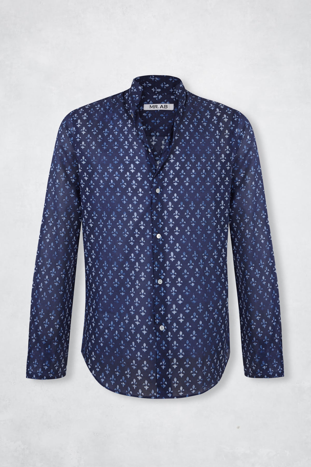 ULTRALIGHT MAO SHIRT NAVY