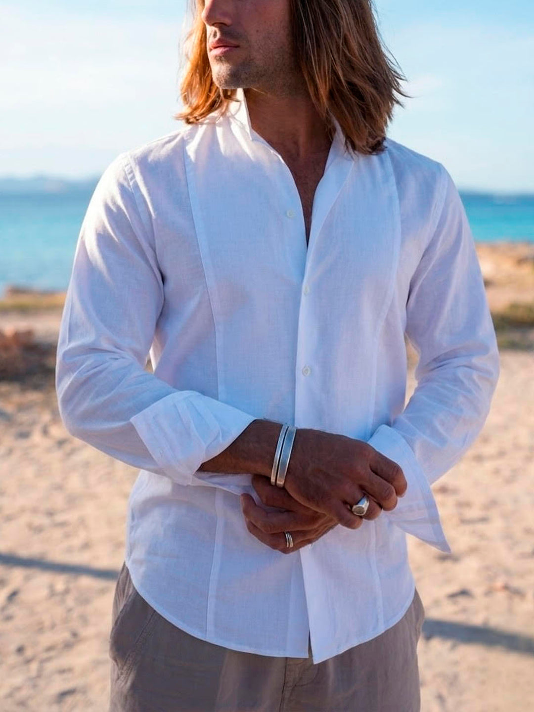 ULTRALIGHT MAO SHIRT WHITE