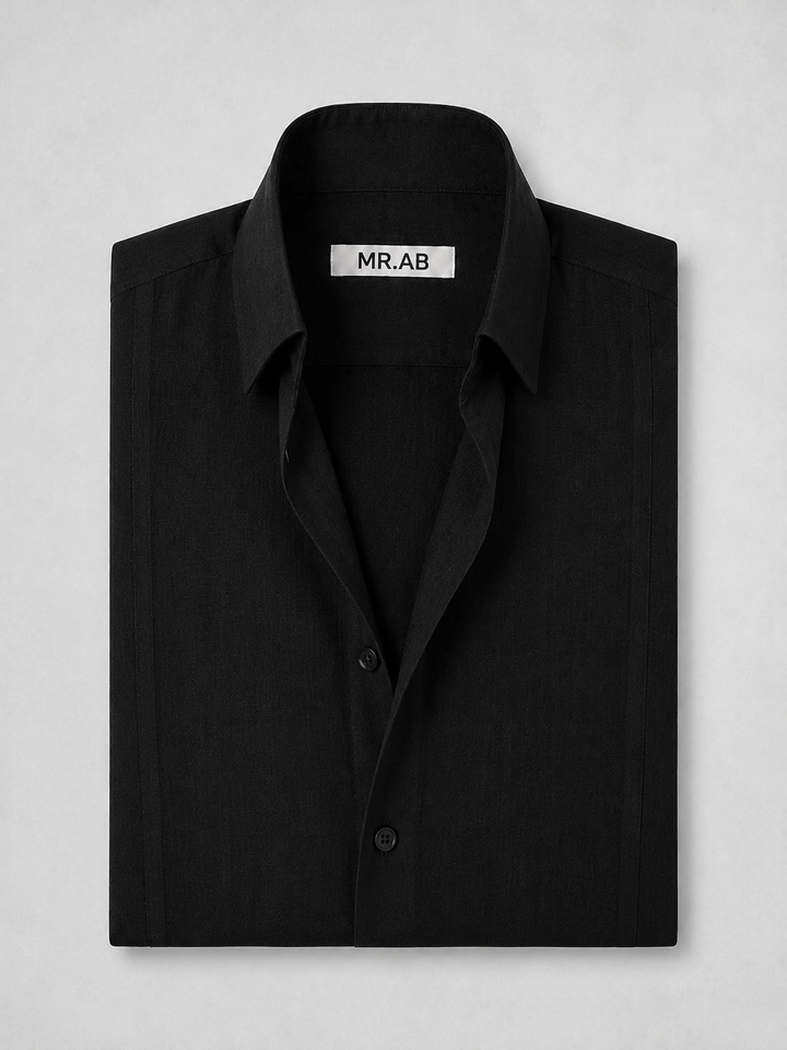 ULTRALIGHT MAO SHIRT BLACK