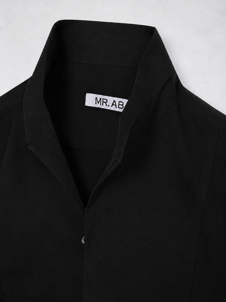 ULTRALIGHT MAO SHIRT BLACK