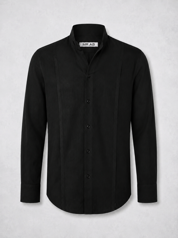 ULTRALIGHT MAO SHIRT BLACK