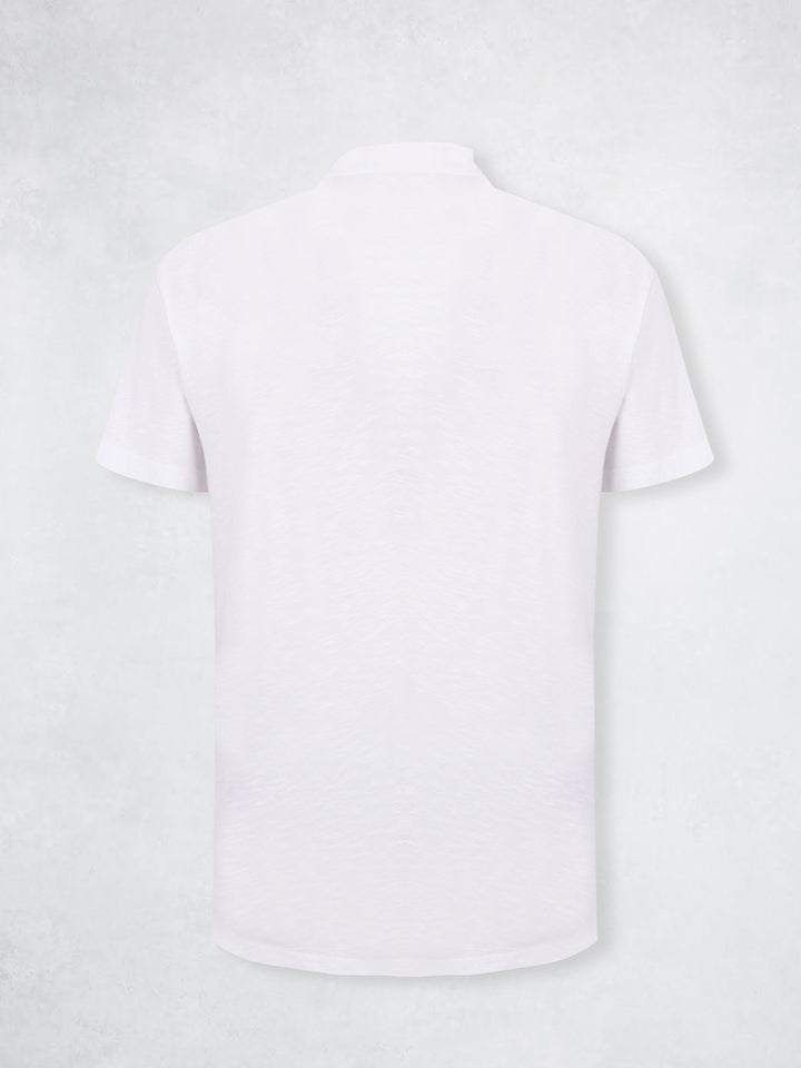 VINTAGE HENLEY TEE WHITE