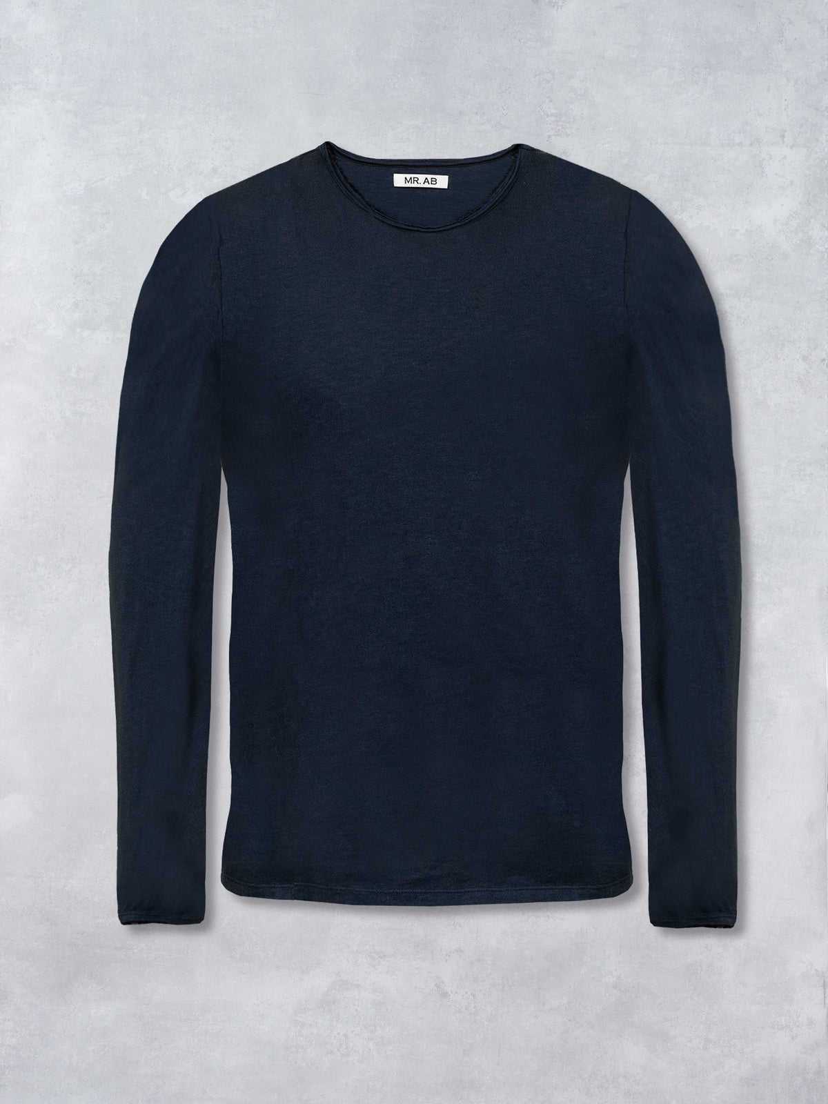 VINTAGE TEE LS NAVY