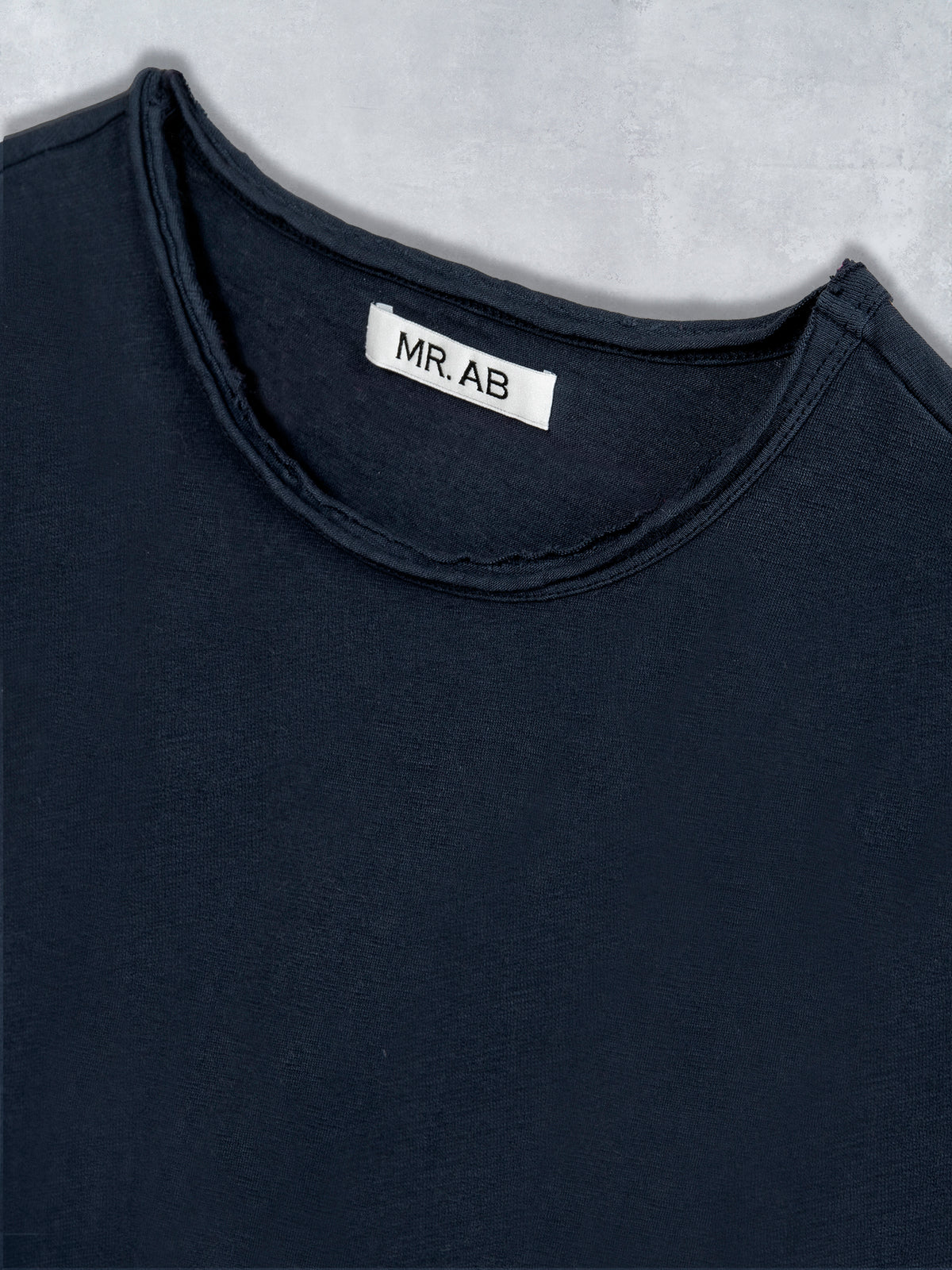 VINTAGE TEE LS NAVY