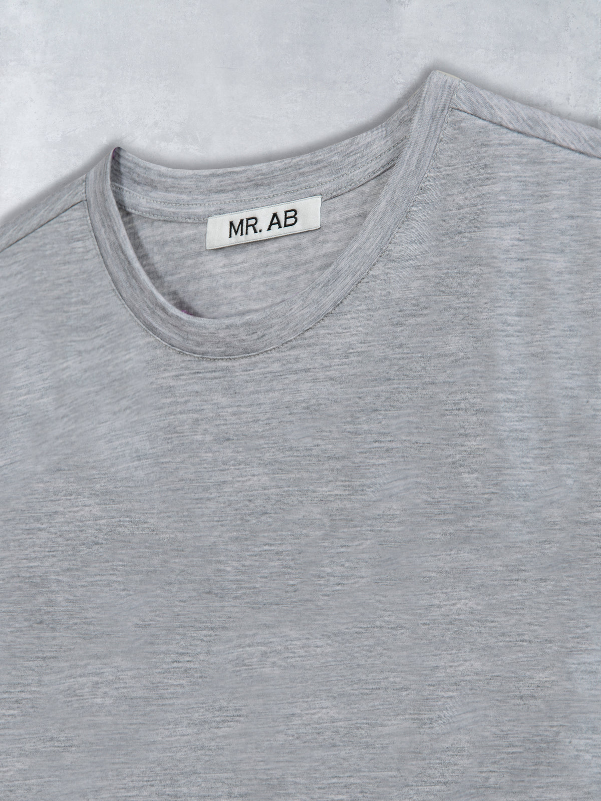 WOOL TEE GREY