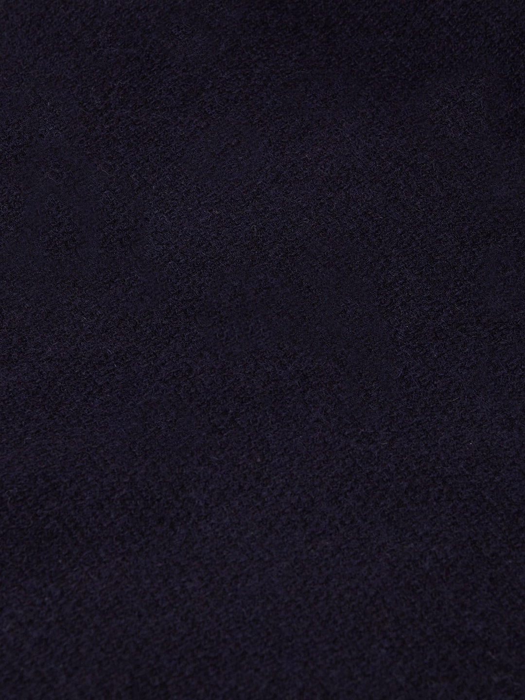 WOOL TRICOT POLO NAVY